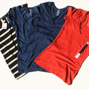 Cotton T-Shirt Lot Women's XS NWT